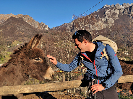 Monte San Martino (1080 m) ad anello da Rancio (Lecco)– 21febb22- FOTOGALLERY